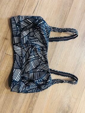 Stylish Black and White Striped Top